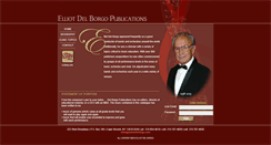Desktop Screenshot of elliotdelborgo.com